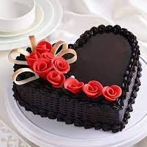 Red Rose Chocolate Cake