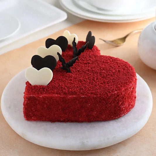 Tiny Heart Red velvet Cake