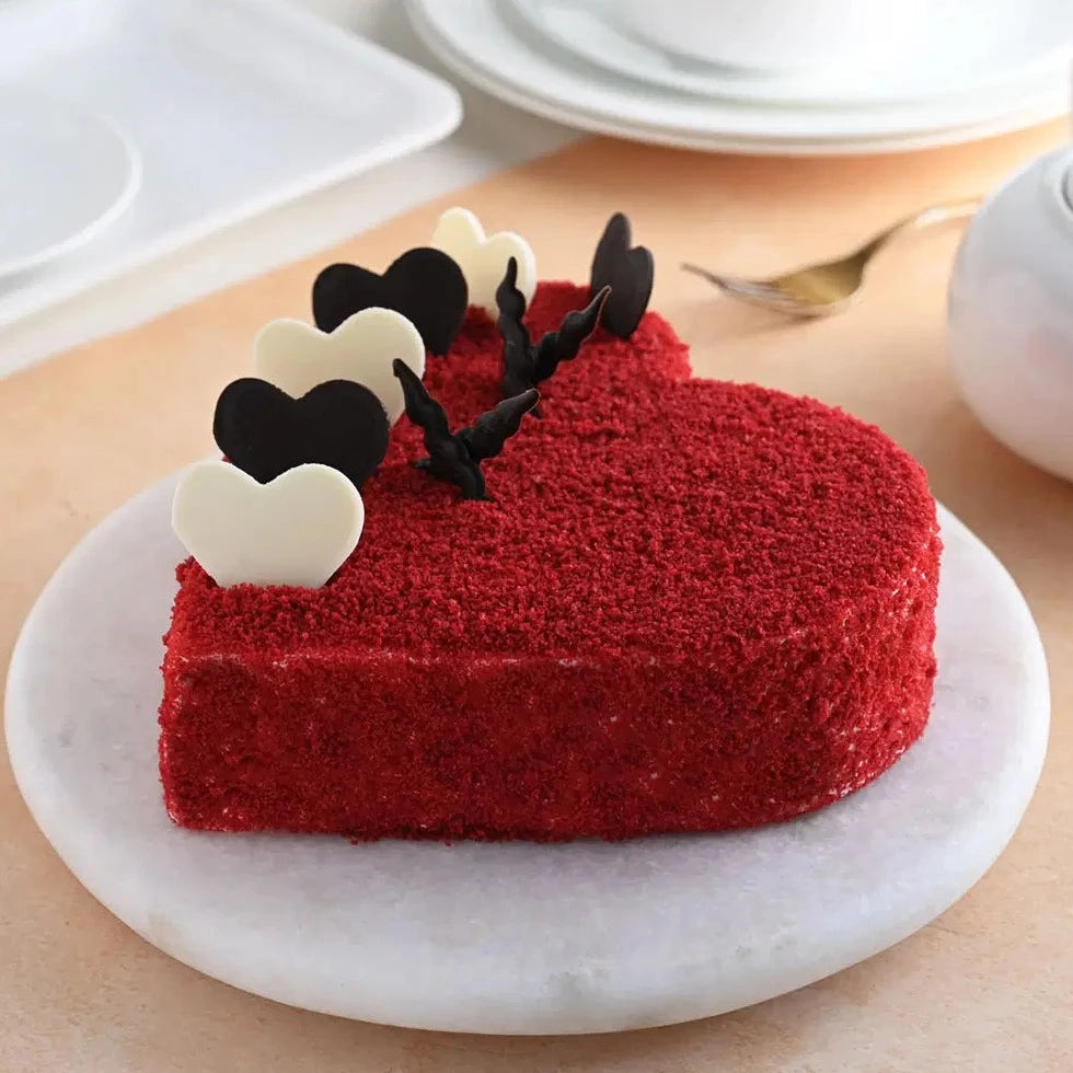 Tiny Heart Red velvet Cake